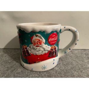 Large Coke Christmas Mug 2004     #1299